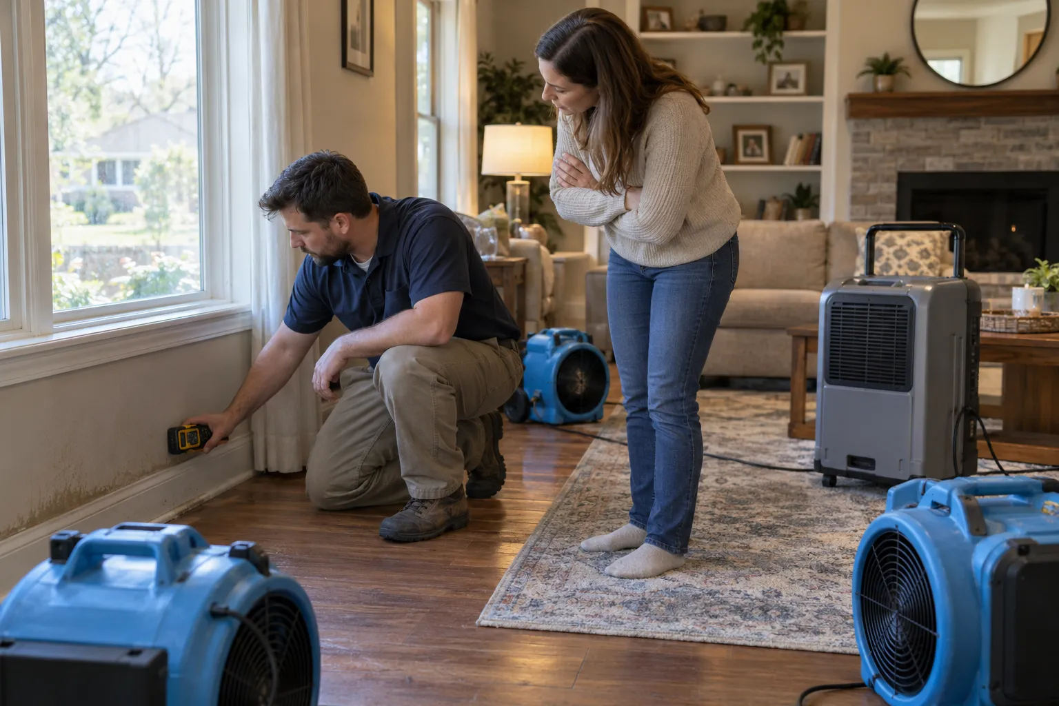 Water Damage Restoration in Wilmington, NC